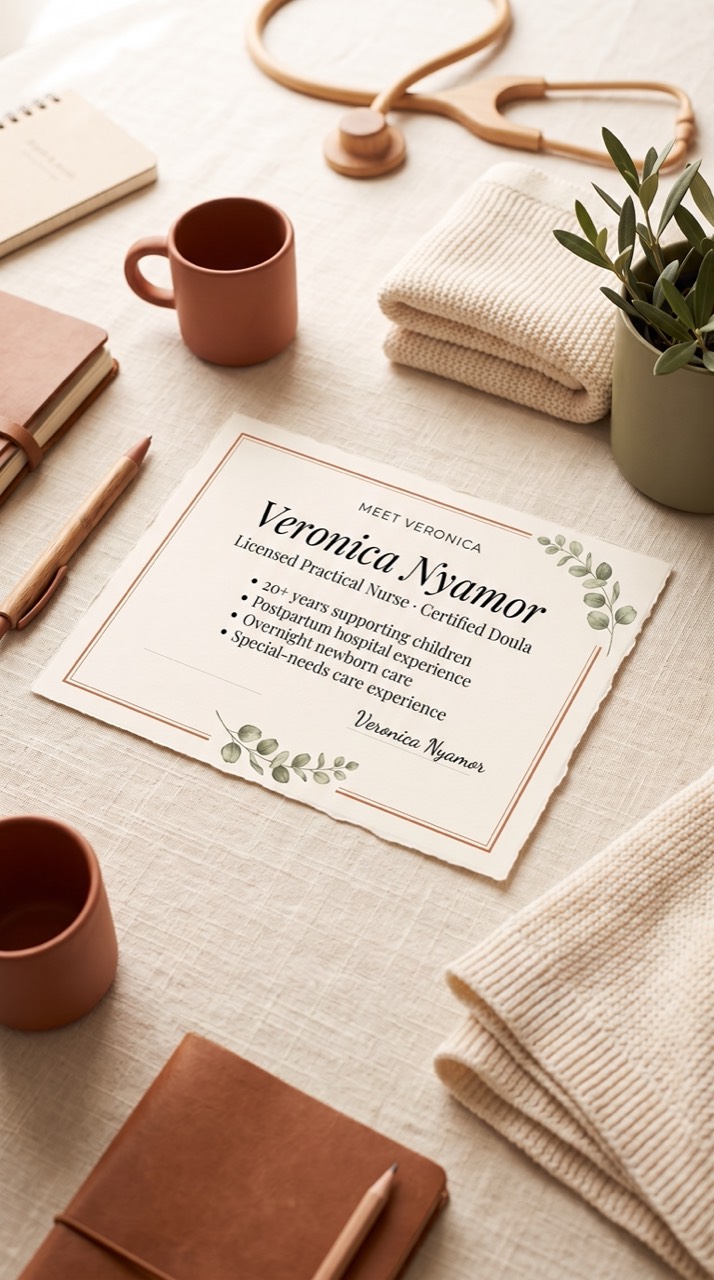 A dedicated doula and newborn care specialist